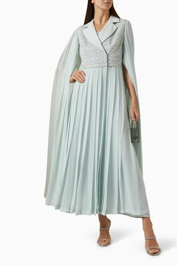 Embellished 2-piece Abaya Set