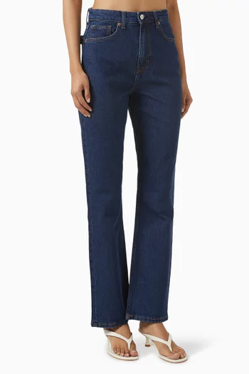 Jax Straight Jeans in Stretch Denim