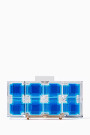 Zaha Clutch in Acrylic
