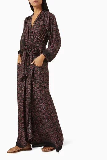Nico Printed Maxi Dress
