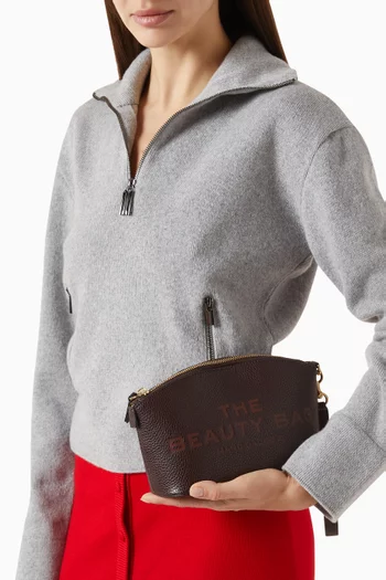 The Beauty Bag in Leather