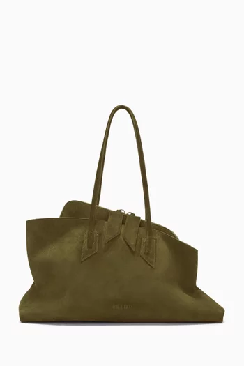 La Passeggiata Tote Bag in Suede