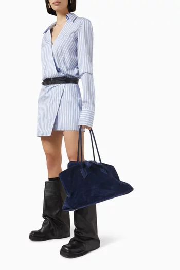 La Passeggiata Tote Bag in Suede