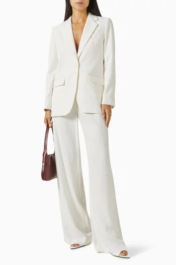 بنطال مطرز بالترتر مزيج فيسكوز