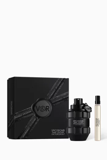 Spice Bomb Dark Leather Gift Set