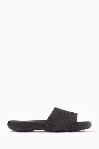 Dive Embossed Slides in Rubber