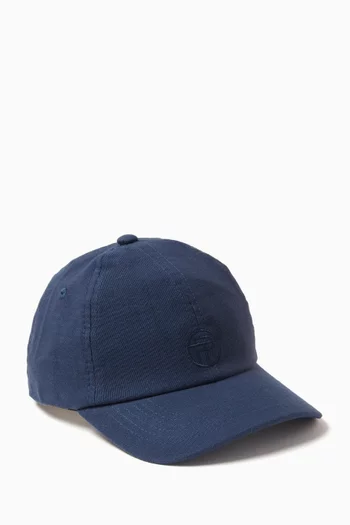 Logo Cap in Cotton Canvas