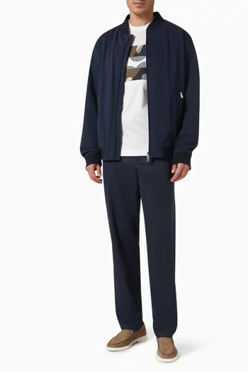 Slim-fit Jacket in Stretch Jersey