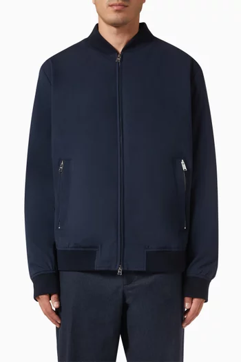 Slim-fit Jacket in Stretch Jersey