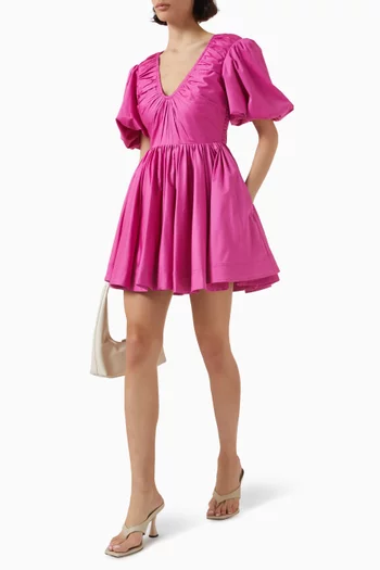Cresting Mini Dress in Organic Cotton