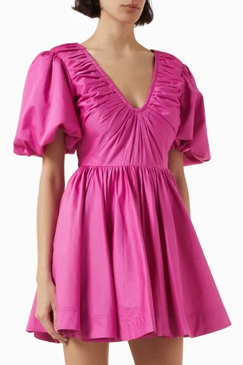 Cresting Mini Dress in Organic Cotton
