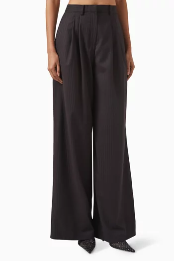 Relaxed-fit Pants in Wool