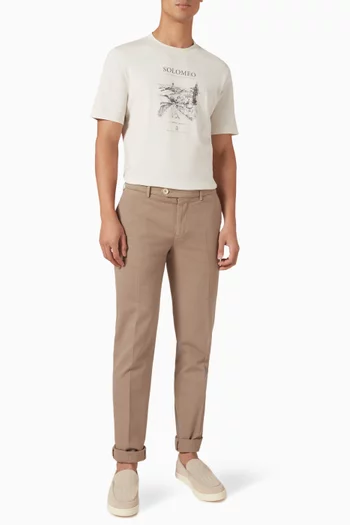 Solomeo T-shirt in Cotton