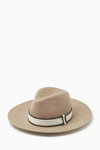 Fedora Hat in Straw