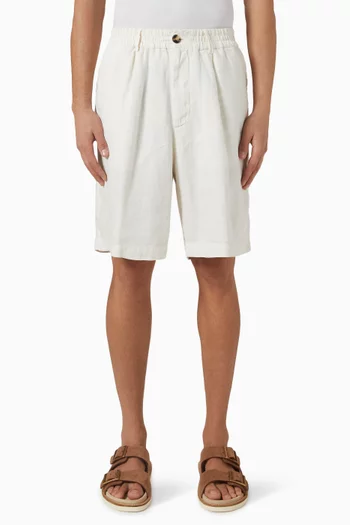 Bermuda Shorts in Linen