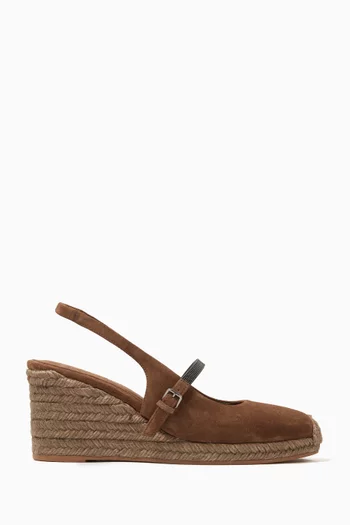 Monili 60 Wedges in Suede