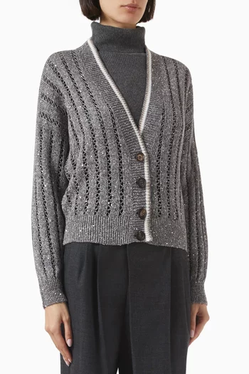 Dazzling Cardigan in Knit
