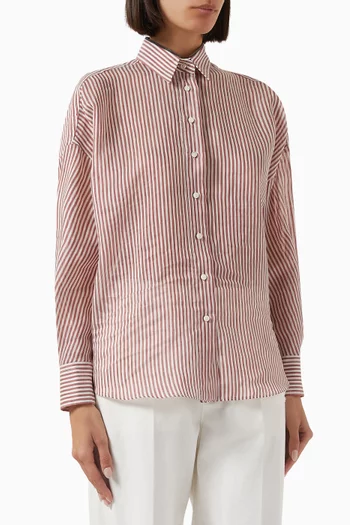 Stripe Shirt in Organza