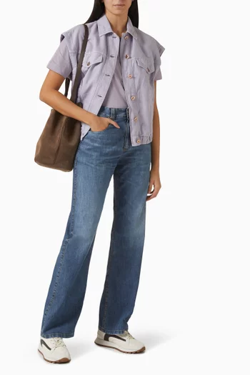 Boyfriend Jeans in Denim