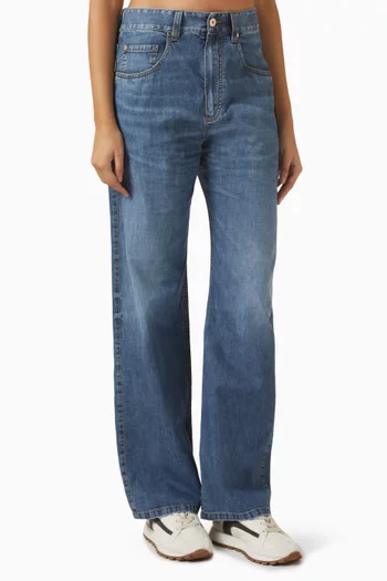 Boyfriend Jeans in Denim