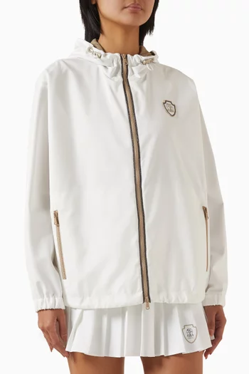 Hooded Logo Jacket