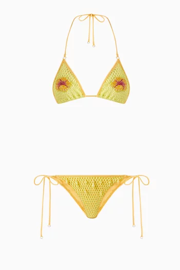 Treasure Aloha Bikini Set in Crochet