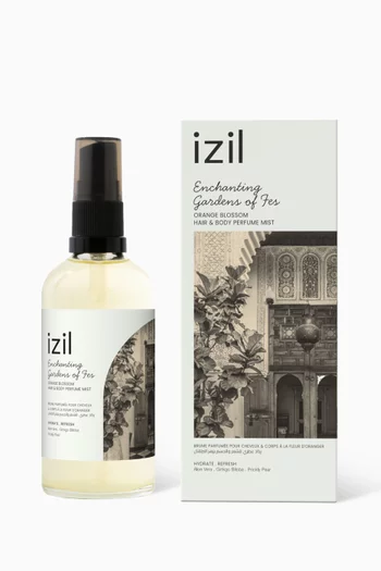 Enchanting Gardens of Fes Orange Blossom Hair & Body Perfume Mist, 100ml