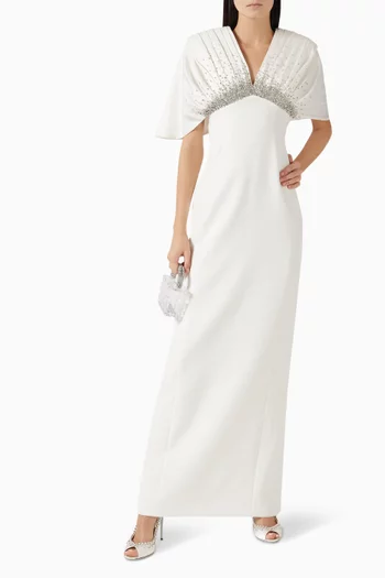 Crystal-embellished Gown