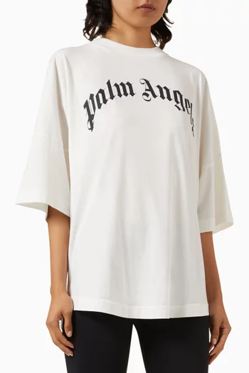 Logo T-shirt in Cotton