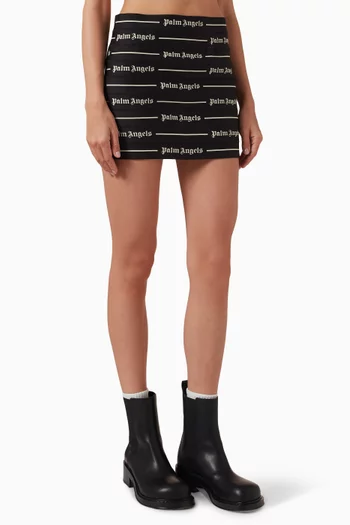 Classic Logo Tape Mini Skirt