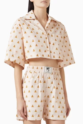 Mini Bear Monogram Shirt