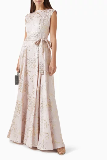 Belted Maxi Dress