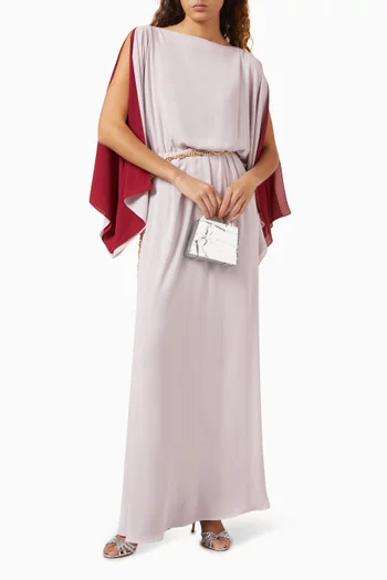 Two-tone Maxi Dress