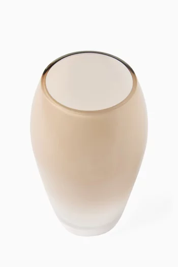 مزهرية بألوان متدرجة زجاج مورانو