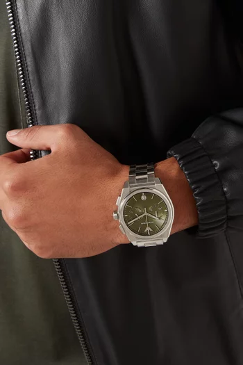 Federico Chronograph Stainless Steel Watch, 43mm