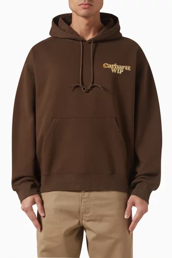 Charm Link Sweat Hoodie in Cotton-blend