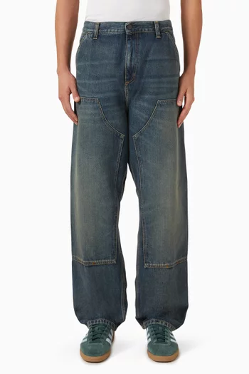 Double Knee Jeans in Smith Denim