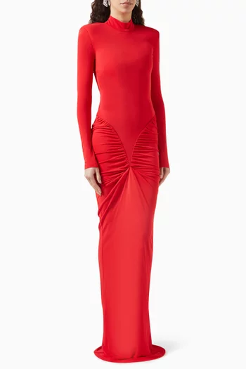 Darja Gown in Viscose-jersey
