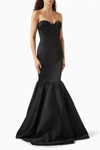 Inara Strapless Gown