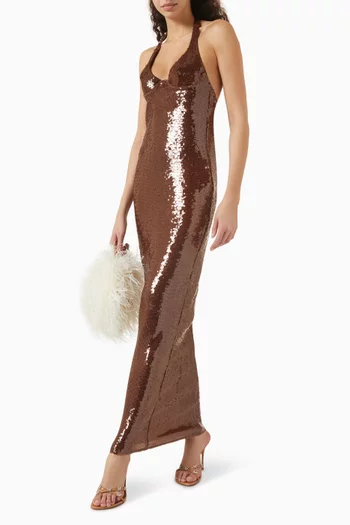 Coralie Halterneck Gown