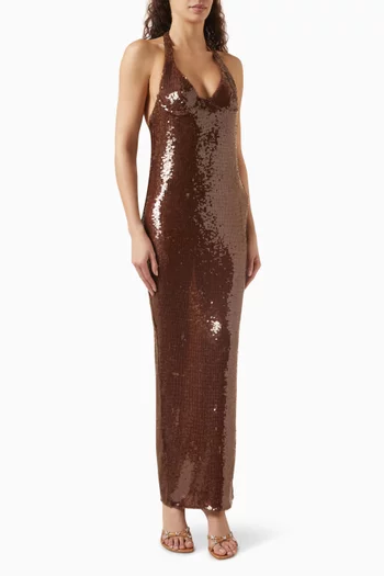 Coralie Halterneck Gown