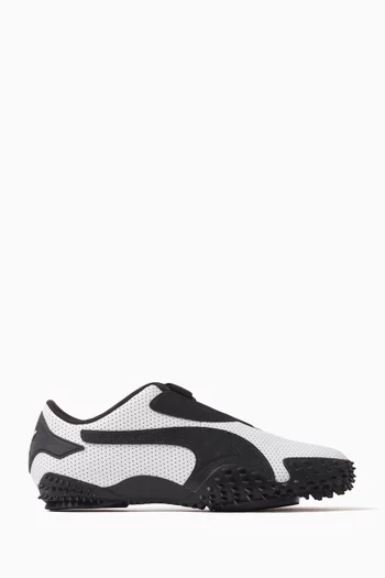 Mostro Perforated Sneakers in Leather