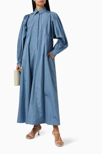 Pucci Flared Shirt Dress in Taffeta