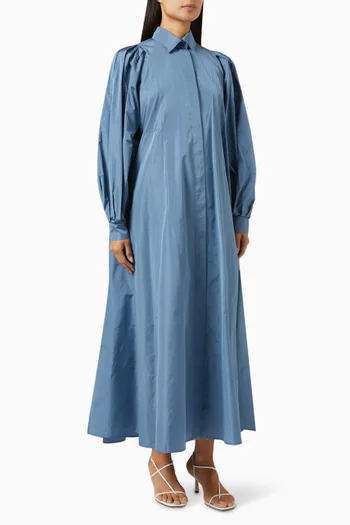 Pucci Flared Shirt Dress in Taffeta