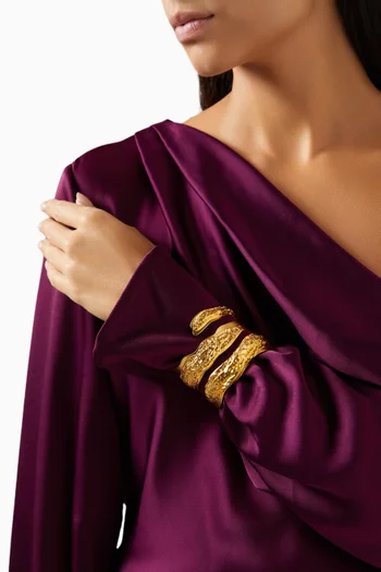 سوار شورلاين بتصميم مفتوح نحاس