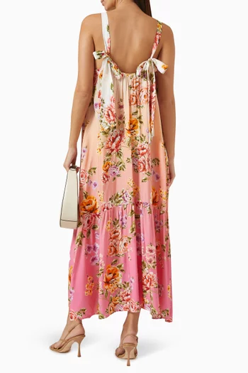 Leilani Floral-print Maxi Dress