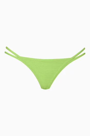 Strappy Bikini Briefs in Stretch Nylon