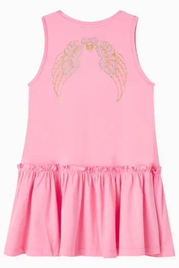 Navigator Printed Wings Dress