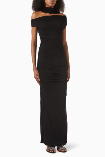 Sable Maxi Dress in Jersey