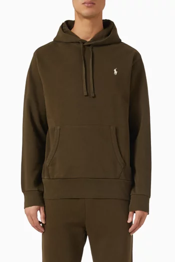 Polo Pony Hoodie in Cotton